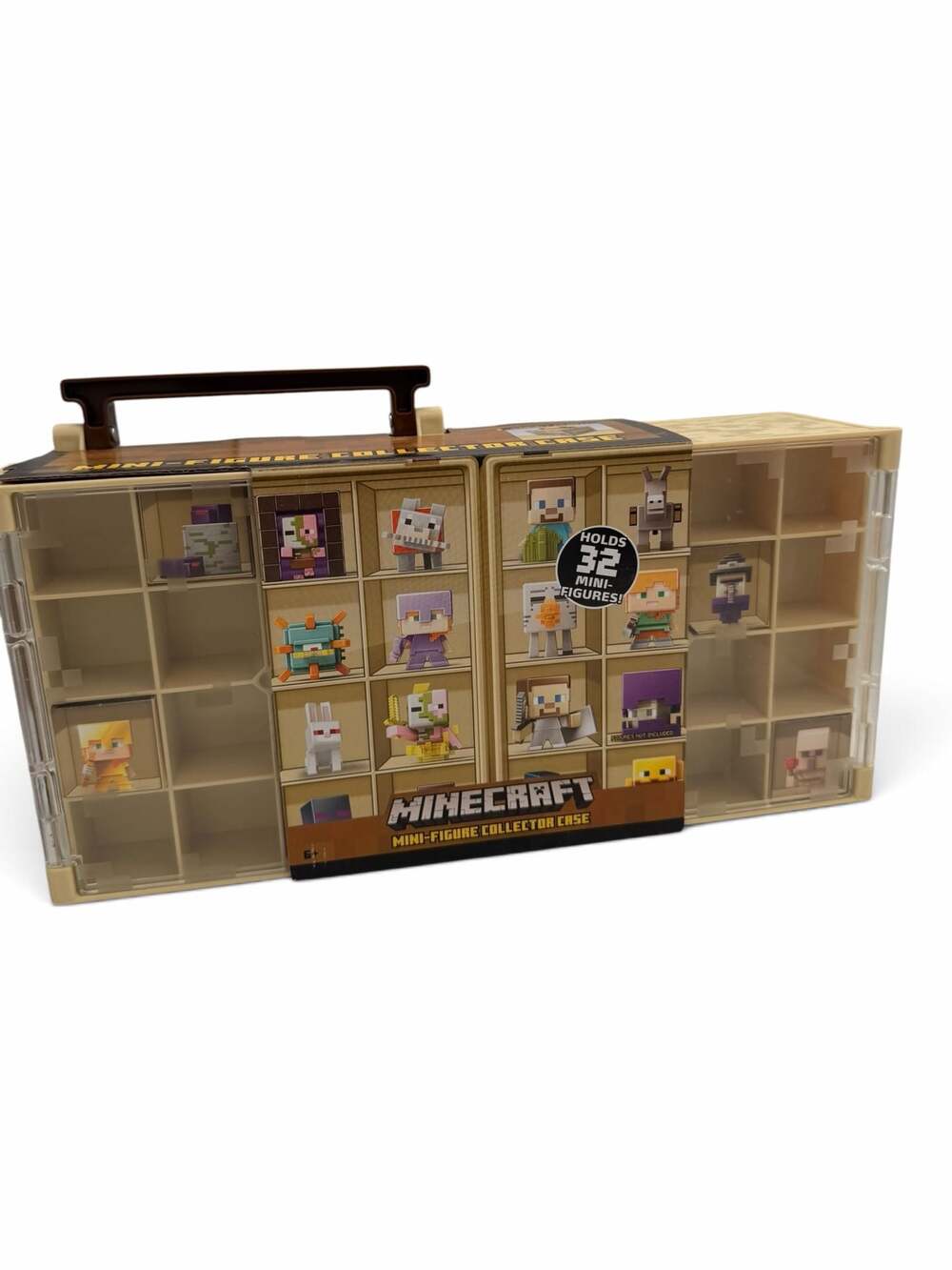 Minecraft Mini-Figure Collector Case Holds 32 Figures Desert Biome
